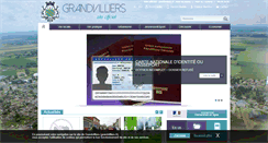 Desktop Screenshot of grandvilliers.fr